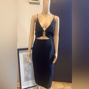 Black dress from Akira size large open back.